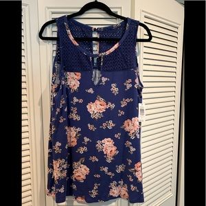 Floral tank top
